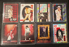 Michael Jackson Bad World Tour 2025 Non-Sport Trading Card Lot 8 Holo/Numbered picture