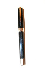 Visconti Opera Black Swirl Square Rollerball #101/120 Limited Edition Italy Mint picture