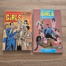 The Trouble With Girls Vol 1 & 2 TPB Lot 1989 Malibu Will Jacobs Gerard Jones picture