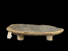 Antique Primitive Hand Carved Wood Trough Tray Maybe African Tribal Origin 41” picture