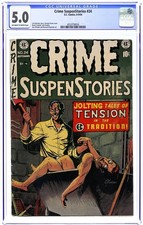 Crime Suspenstories #24 CGC 5.0 1954 4553758016 picture