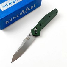 Benchmade 940 Osborne Green Aluminum Reverse-tanto CPM-S30V Blade Folding Knife picture