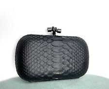 Bottega Veneta Knot Clutch Black Bag Leather picture