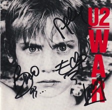 U2 - Multi-Signed CD Insert picture