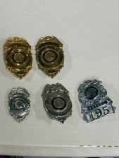 Obsolete Vintage Alabama Highway Patrol Badges - Lot of 5 picture