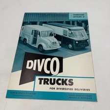 DIVCO Milk Delivery Trucks Sales Brochure Condensed Catalog D Vintage 1960s picture