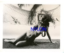 RARE 4 x 5 PHOTOGRAPH OF PLAYBOY PLAYMATE JULY 1956 NUDE MODEL ALICE DENHAM picture