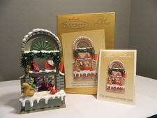 2003 Hallmark Christmas Window Keepsake Ornament #1 in Series CLUB EXCLUSIVE picture