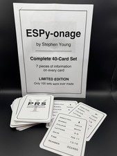 ONLY 100 MADE: Stephen Young ESPy-onage — Remarkable Mentalism Effect, Rare Find picture