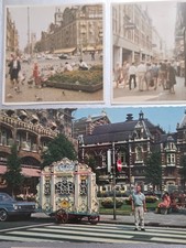 Vintage 1960s–1980s Europe Travel Snapshot Photo Album 98 Photos France Holland picture