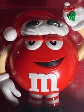 M & M's Red Character Christmas Candy Dispenser Limited Edition 2015 NEW M&M picture