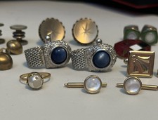 Vintage Grandma N Grandpa’s Jewelry Cuff Links and More picture