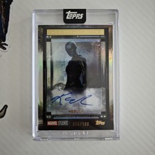 Topps Marvel The Collectors Museum Karen Gillan As Nebula SP Autograph /100 picture