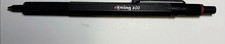 Vintage rOtring 600 Ballpoint Pen Black 1990s Old Style Printed Logo TESTED picture
