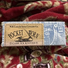 Vintage Case XX Knives Pocket Worn Cheetah Cub Ref No. 00727 Box Only No Knife  picture