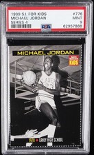 1999 S.I. FOR KIDS SERIES 4 #776 MICHAEL JORDAN PSA 9 picture