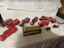 Vintage ERTL Texaco Brand History 7-Piece Multi-Vehicle Die-Cast Fleet Bank Lot picture