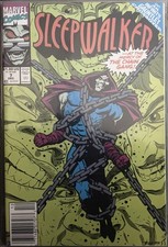 Sleepwalker #7-10 Comic Book Lot 4 Issues Marvel 1991-1992 picture