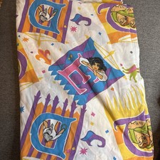 VTG 90s Disney - Hunchback of Notre Dame & Esmeralda Twin Bed Sheet picture
