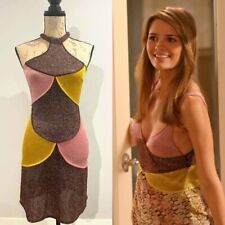 Marissa Cooper Alt style Missoni Tri-Color Knit Mini Dress 40 EU picture