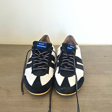 Bally Bally Model Black/White Low Top Lace Up Men's Athletic Sneakers picture