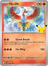 Ho-Oh 012/128 Rare ME: 30th Celebration NM picture