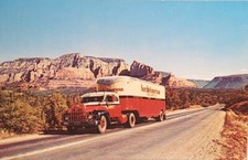 Vintage 1960's North American Van Lines Advertising Postcard. Unused #-1673 picture