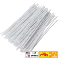 50Pcs Disposable Cotton Smoking Pipe Cleaners Convenient Cleaning Tool New picture