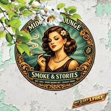 Vintage Havana Cigar Label Style Metal Tin Sign Home Bar Wall Decor 8x12 picture