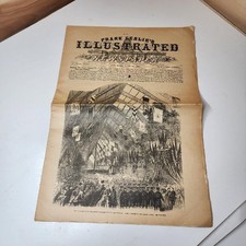 Frank Leslie's illustrated Newspaper New York June 24 1864 1960s reissue 15 page picture