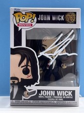 Funko Pop  JOHN WICK - JOHN WICK  #1763 SIGNED COA AUTHENTICATED picture