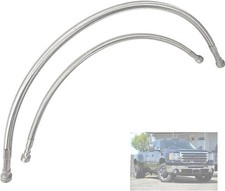 Fuel Tank Hoses Stainless Steel Compatible with Chevy Silverado GMC Sierra 2500H picture