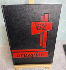 Vintage 1962 Kansas City Missouri Southeast High school Yearbook Crusader  picture