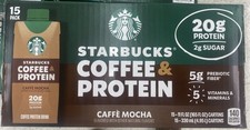 Starbucks Coffee & Protein Cafe Mocha Drink, 11 oz., 15 pk. picture