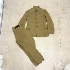 WWI US Army M1912 High Stand Collar Wool Uniform Jacket Breeches Pants Set picture
