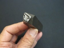 Old/Vtg Jewelers/Silversmithing/Leather Engraving Stamp Punch Antique/Rare Tool picture