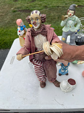 Wholesale Mixed Lot of Clown Figurines & Small Decorative Collectibles picture