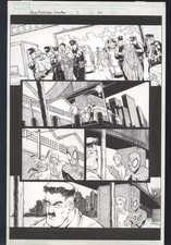Marvel Adventures Spider-Man #3 Pg 20 Original Art Scherberger Sinister Six picture