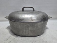 Vtg GHC MAGNALITE 4265 8QT Aluminum Roaster W/Lid - USA picture