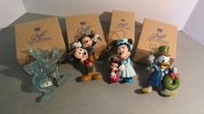 1992 Avon Disney Mickey’s Christmas Carol Ornaments Goofy Donald Minnie McDuck picture