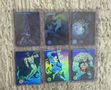 1993 Skybox DC Cosmic Teams Hologram Hall of Fame Complete Set DCH11-DCH16 picture