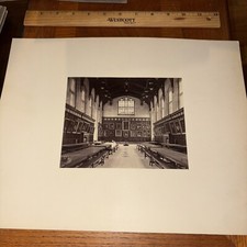 VTG Christ Church College Grand Dining Hall Mounted English Architecture Photo picture
