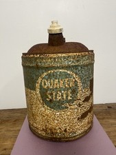 Vintage Quaker State 5 Gallon Oil Can picture