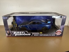 Jada Toys Fast & Furious Brian 2009 Nissan GT-R R35 1:24 Die-Cast Car picture