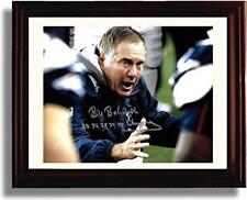 16x20 Framed Coach Bill Belichick - New England Patriots 