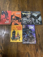 Batman Paperback & Hardcover Lot (Haunted Knight, Gothic, Court of Owls, Reborn) picture