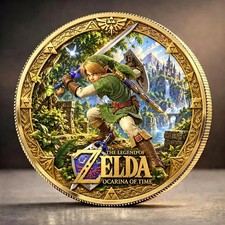The Legend of Zelda: Ocarina of Time Commemorative Coin - COIN002 picture