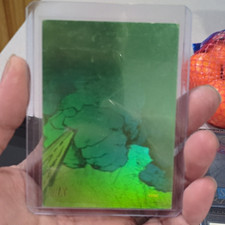Fleer 1996 Fleer Ultra Spider-Man Marvel Hologram H-1 Hulk vs Spider-Man picture