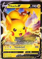 Pikachu V  043/185 Holo Rare nm picture