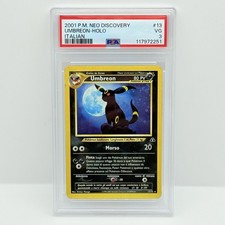 POKÉMON CARD UMBREON HOLO 13/75 (2001) NEO DISCOVERY - ITA - PSA 3 picture